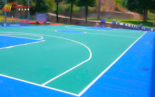 
硅pu篮球场施工 这3点得知道‘火狐电竞官网’(图1)